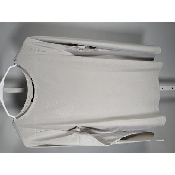 Colleen Lopez Women’s Ivory Long Sleeve Top Medium - Picture 2 of 6